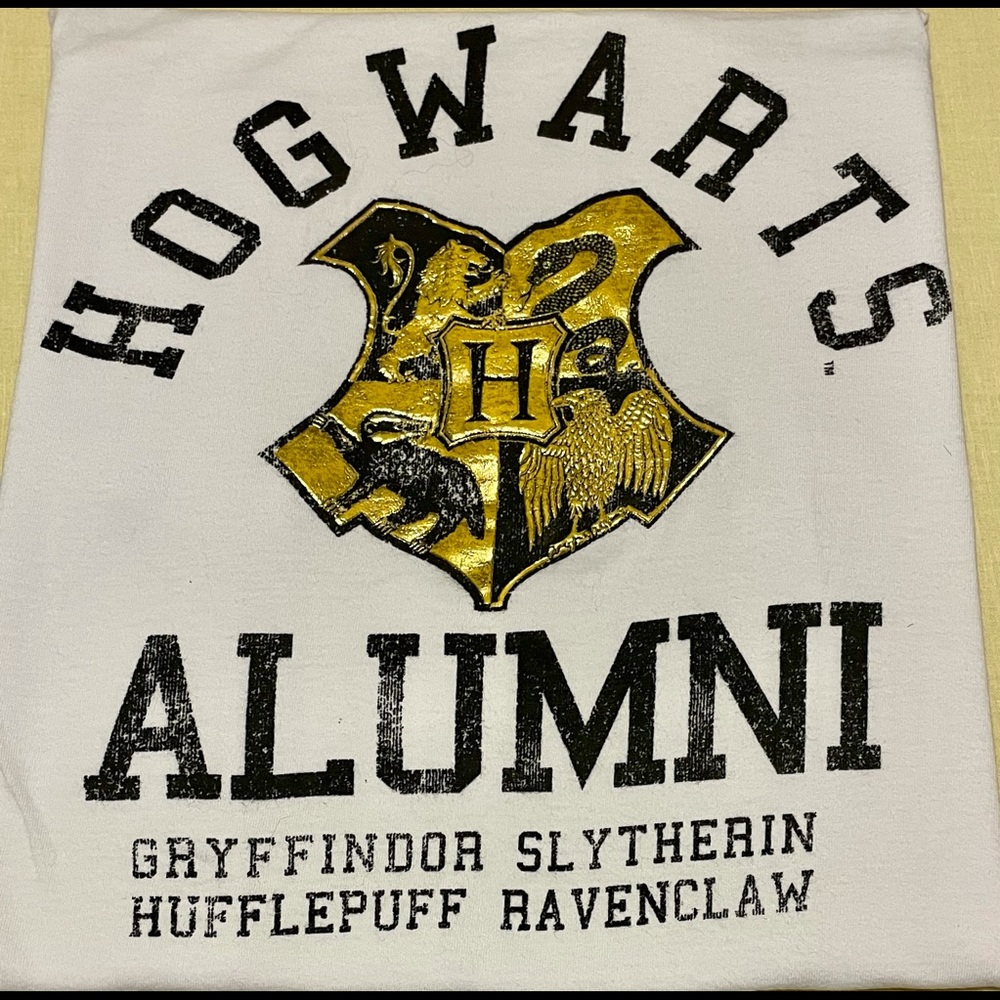 Hogwarts Alumni racer back tank top.